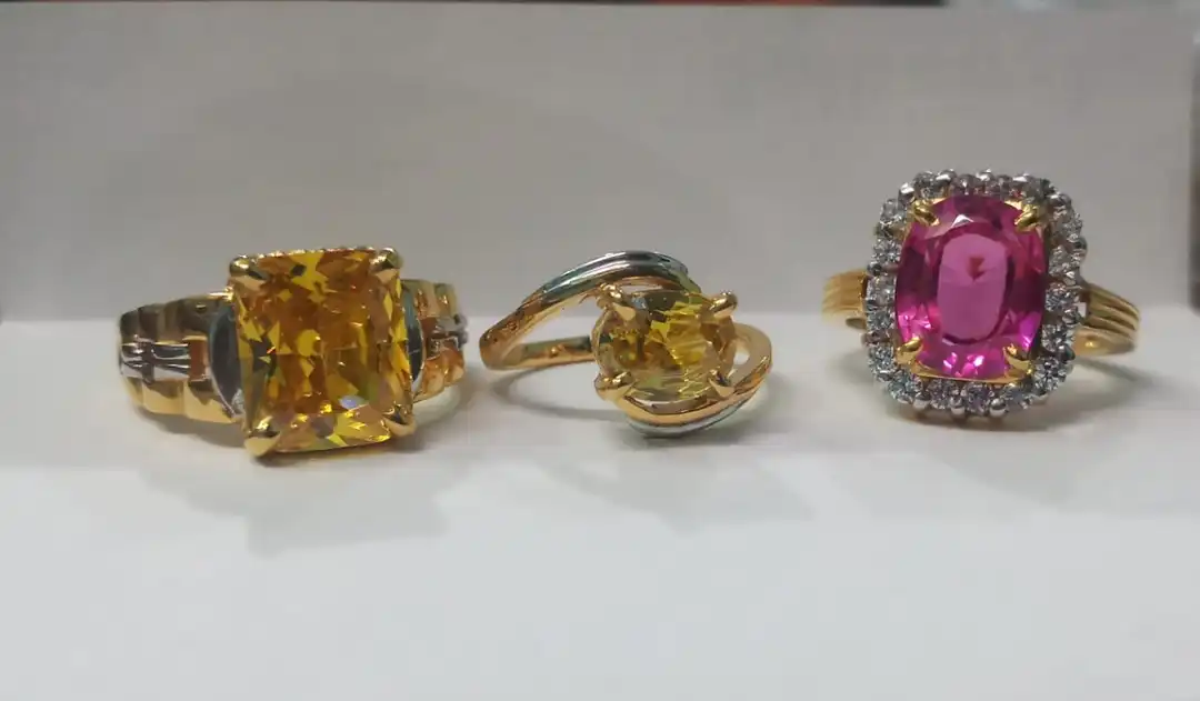Gold rings gents ladies  uploaded by Nepali gems & workshop on 9/3/2023