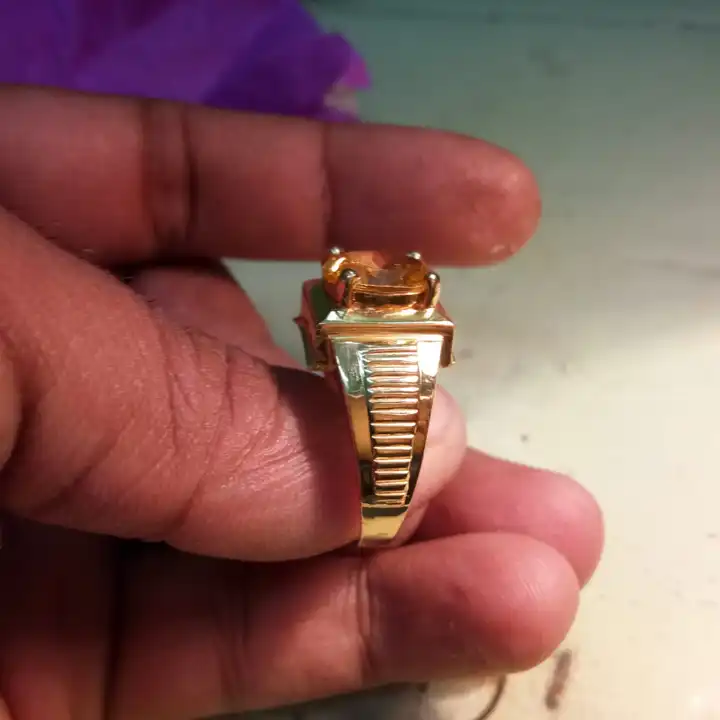 Gents gold rings  uploaded by Nepali gems & workshop on 9/3/2023