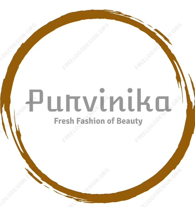 Visiting card store images of Purvinika creations 