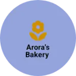 Business logo of Arora's bakery