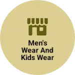 Business logo of Men's wear and kids wear