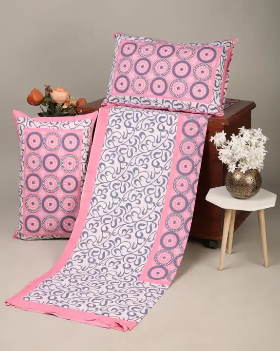 Bagru Hand Block Printed Cotton Bedcovers uploaded by Print Factory Bagru on 9/3/2023