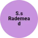 Business logo of S.S RADEMEAD