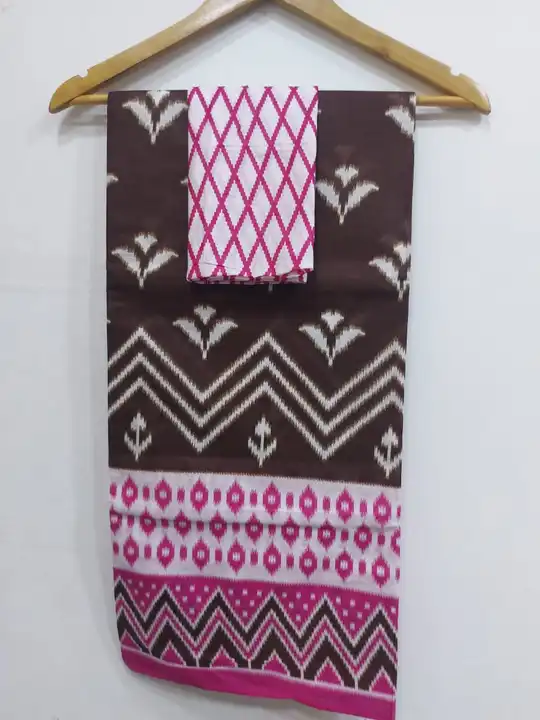 Cotton printed saree  uploaded by KRIPEE LIFESTYLE on 9/3/2023