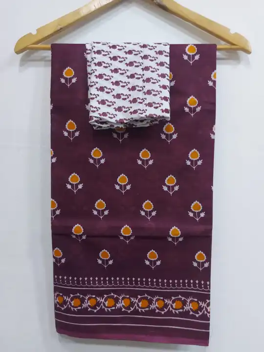 Pure Cotton printed saree  uploaded by KRIPEE LIFESTYLE on 9/3/2023