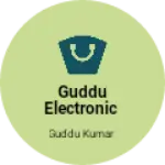 Business logo of Guddu electronic