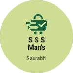 Business logo of S S S man's wear