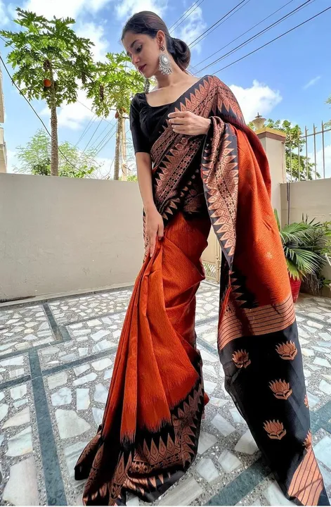 Rich pallu With Allover heavy brordar design saree uploaded by DHANANJAY CREATION  on 9/4/2023