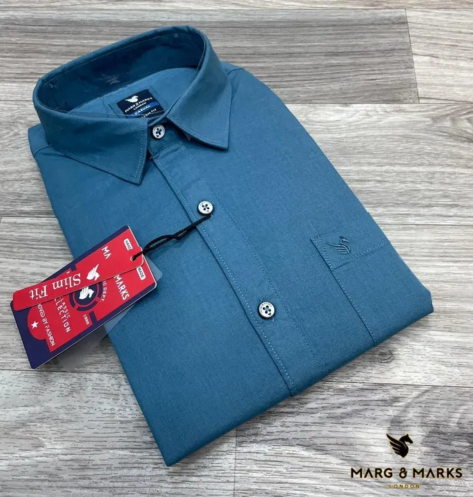 Brand- MARG & MARKS           Moq - 80    Fabric - Yarn Dyed Oxford Plain  uploaded by Runali Retail on 9/4/2023