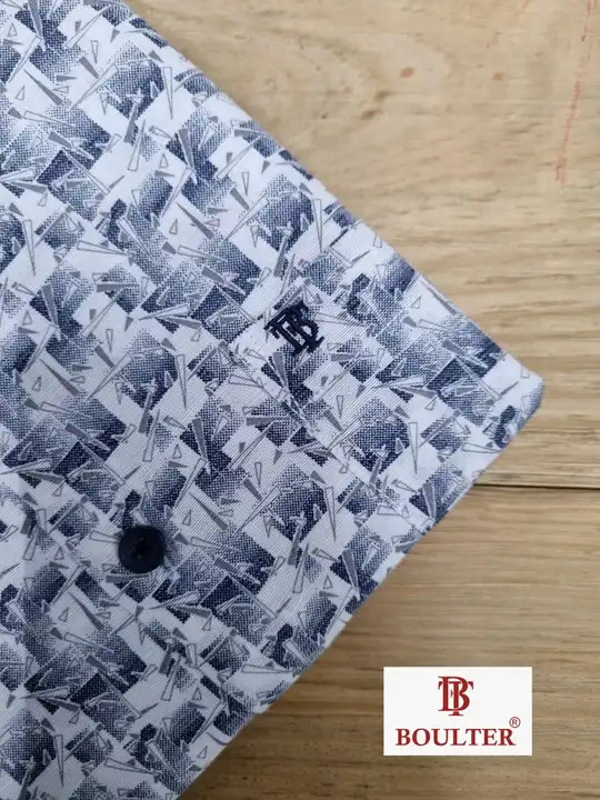 Brand - Boulter                  Moq - 60+3=63   Fabric - Cotton Linen Print   Size - M/L/XL/2XL uploaded by Runali Retail on 9/4/2023