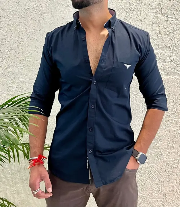 HEAVY PLAIN LINEN SHIRTS  uploaded by business on 9/4/2023