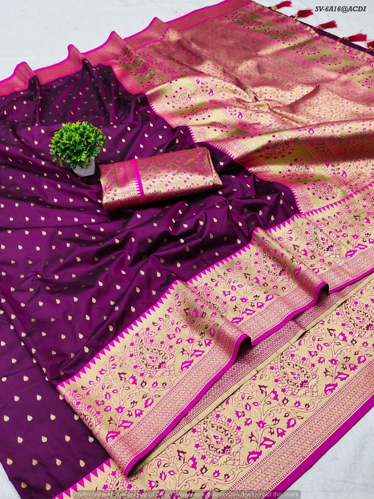 Soft silk saree  uploaded by Suyukti fab on 9/4/2023