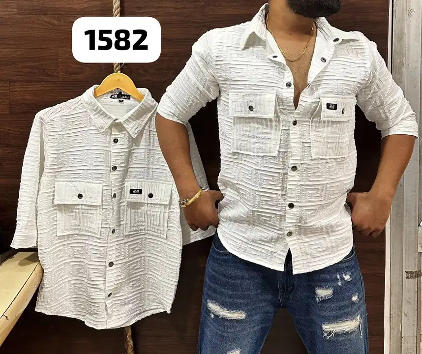 Imported over size shirt  uploaded by kanishk fashions on 9/4/2023