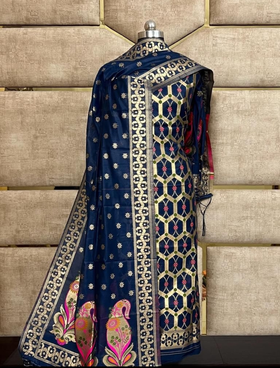 Banarasi cotton silk suit sets  uploaded by business on 9/4/2023