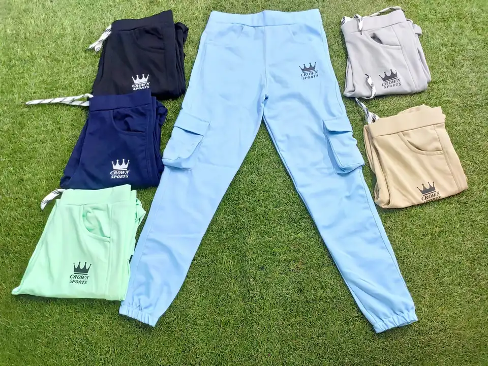 Drill laycra Box cargo pocket joggers in multi color size.M.L.XL  uploaded by business on 9/4/2023