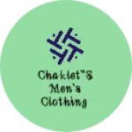 Business logo of Chaklet"s men's clothing