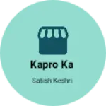 Business logo of Kapro ka