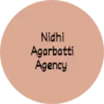 Business logo of Nidhi Agarbatti agency