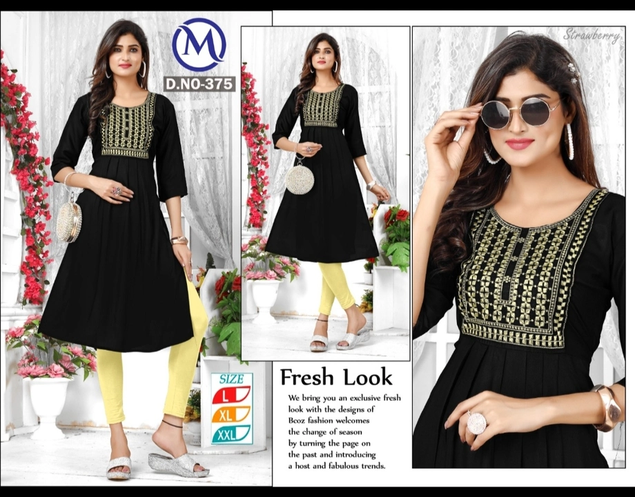Nyra Embroidery Kurti uploaded by business on 9/4/2023