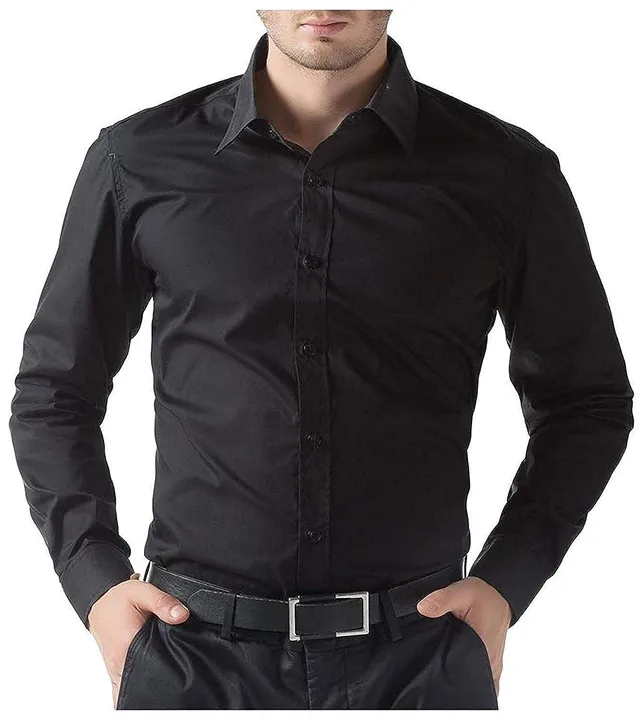 Plain Black Shirt  uploaded by business on 9/4/2023