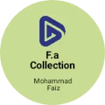Business logo of F.A Collection