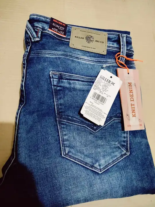 Post image I want 100 pieces of Men's Jeans at a total order value of 50000. I am looking for Size 28-36. Only cotton denim fabric and colour guarantee. Full payment not possible. Please send me price if you have this available.