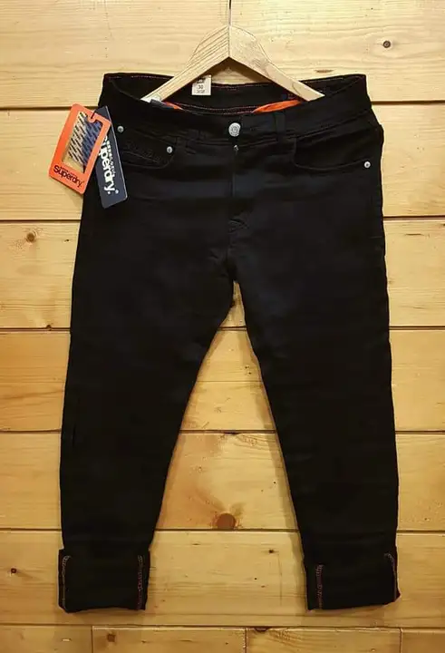 Post image *MENS JEANS*
*FABRIC KNITTED*   

*BRAND : SUPERDRY*

 *SIZE : 28-30-30-32-34*

*👌Colour :   BLACK*

*😍MOQ :  20*

*WHOLESALE PRICE*

*STOCK READY FOR DISPATCH*
*🤩COD AVAILABLE 🤩*
🔥🔥🔥🔥🔥🔥🔥