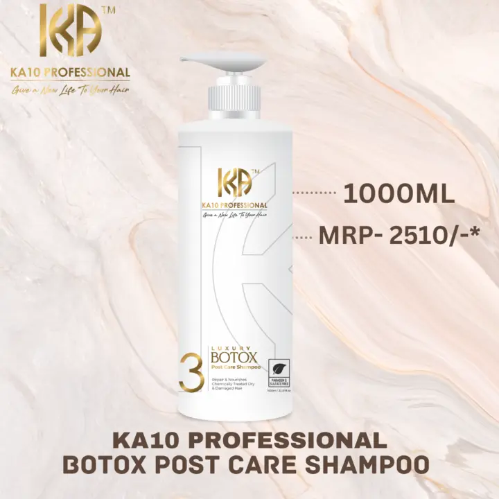 Ka10 Professional Luxury Post Care Shampoo 1000ml uploaded by business on 9/5/2023