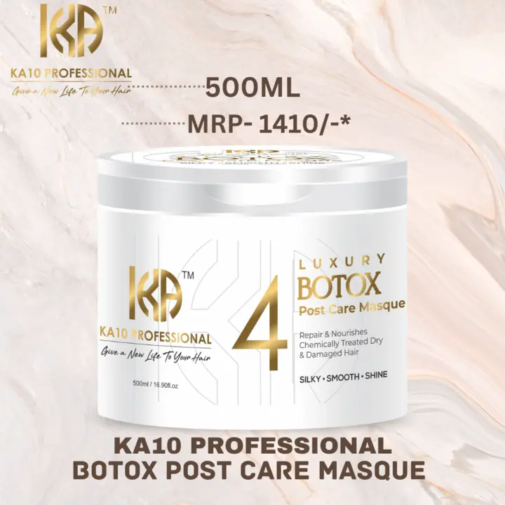 KA10 Professional Luxury Botox Post Care Masque 500ml uploaded by Shree Laxmi Trading on 9/5/2023