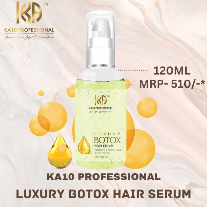 Ka10 Professional Luxury Hair Serum 120ml uploaded by Shree Laxmi Trading on 9/5/2023