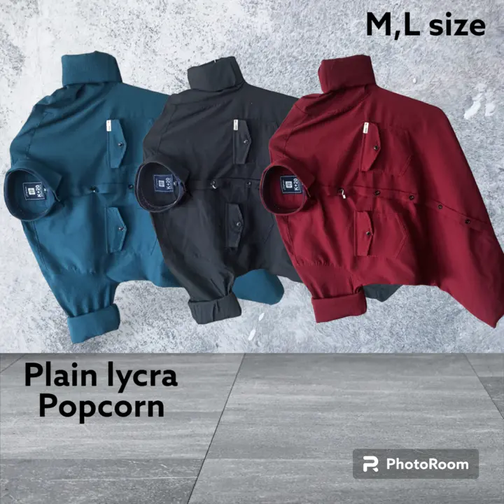 Mens Plain popcorn Lycra shirts uploaded by Hasmukh creation on 9/5/2023