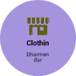 Business logo of Clothin