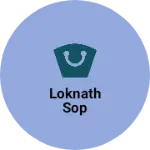 Business logo of Loknath sop