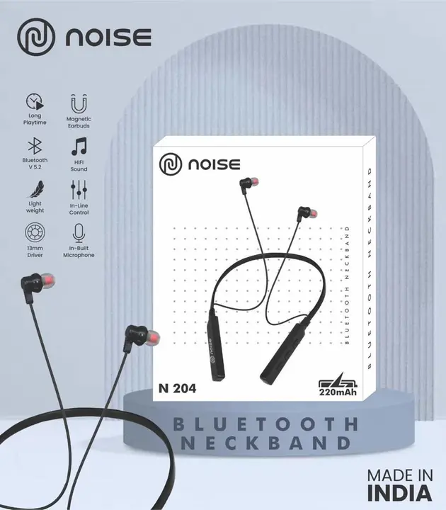 Noise  Bluetooth neckband  uploaded by Jagidar Enterprise on 9/5/2023