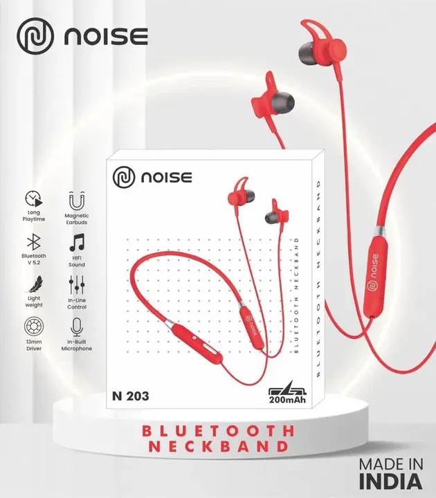Noise  Bluetooth neckband  uploaded by Jagidar Enterprise on 9/5/2023