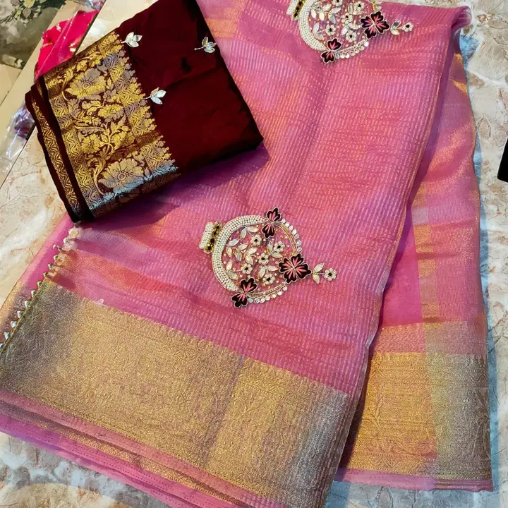 Product uploaded by Jaipuri wholesale gotta patti kurtis nd sarees on 9/5/2023