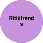 Business logo of Ritiktrends