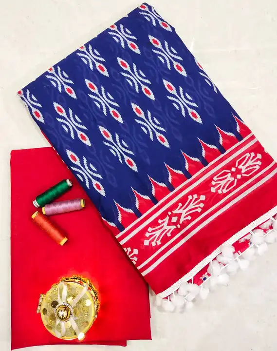 Cotton saree  uploaded by business on 9/5/2023