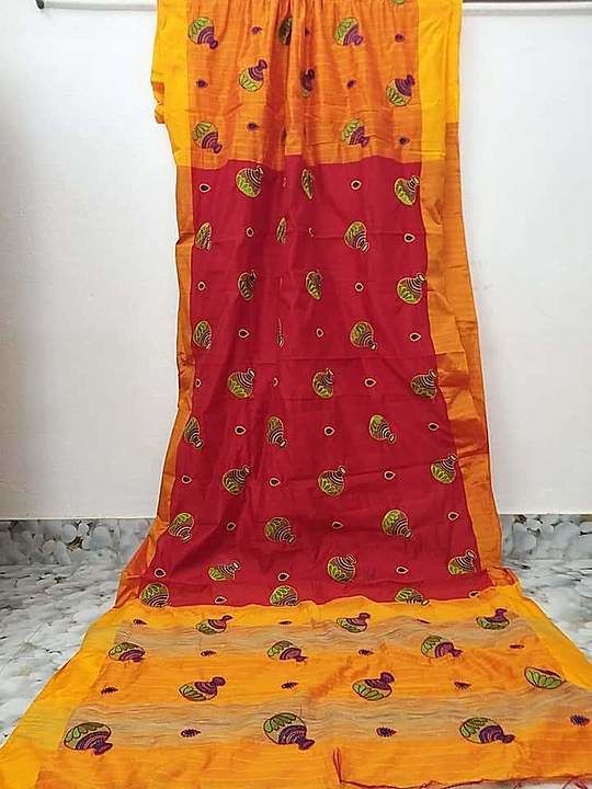 🌹🌹 Handloom silk cotton kusum tola embotre work
With bp
 uploaded by Roy shree centre on 7/17/2020
