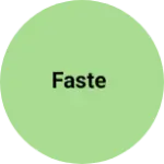 Business logo of Faste