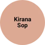 Business logo of Kirana sop