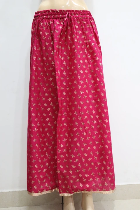 Jaipuri print cotton skirts uploaded by Ganpati Handicrafts on 9/5/2023