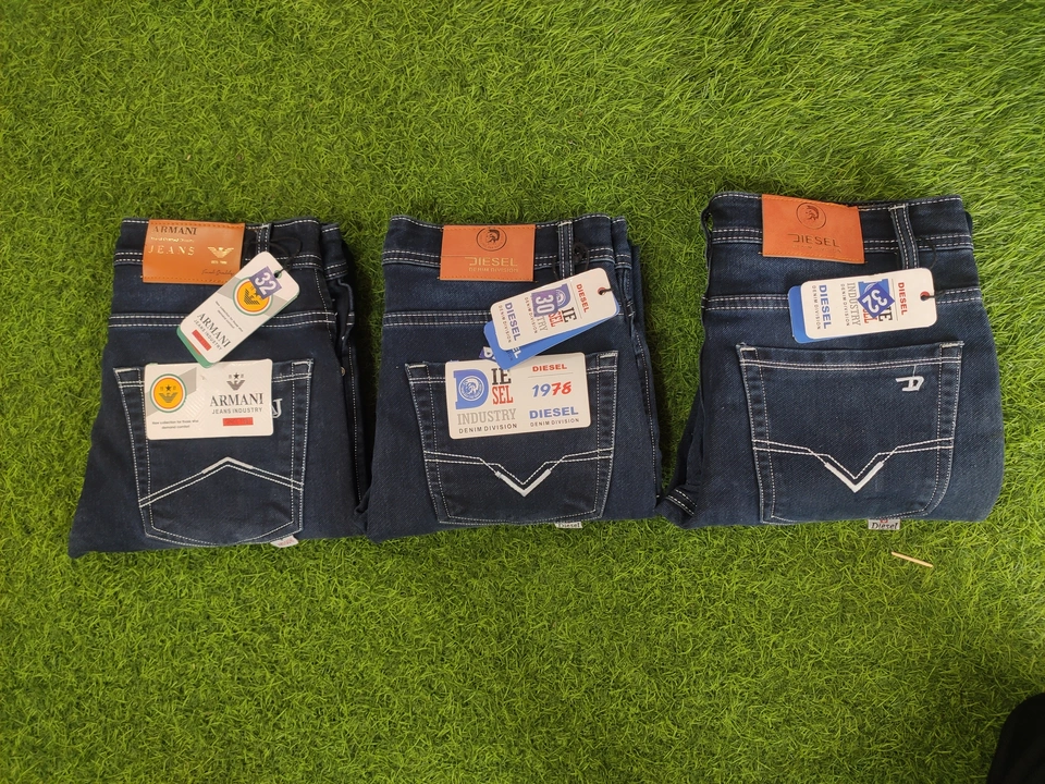 Stylish Jeans good quality dark blue  uploaded by business on 9/5/2023