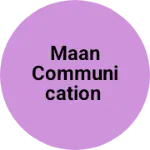 Business logo of Maan communication