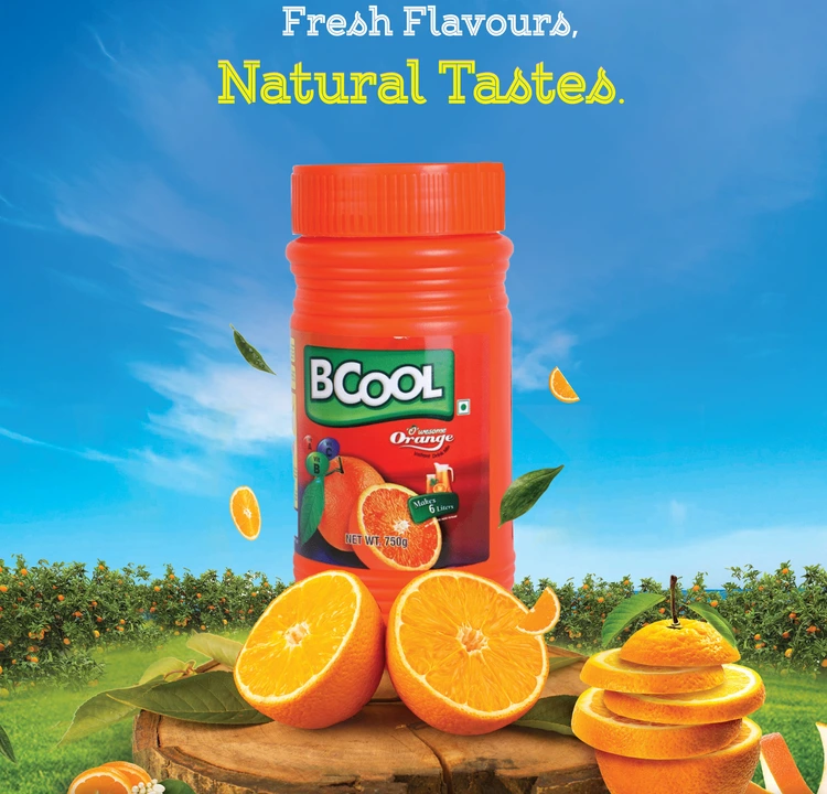 BCOOL Orange Instant Drink Mix, Energy Drink Mix 750gm(Makes 44 glasses). make Juice, Lassi,Popsi uploaded by Solidblack Foods Pvt Ltd on 9/5/2023