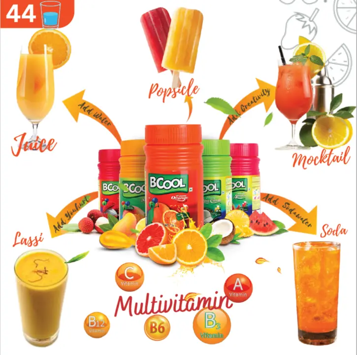 BCOOL Lemon Instant Drink Mix, Energy Drink Mix 750gm(Makes 44 glasses). make Juice, Lassi,Popsi uploaded by Solidblack Foods Pvt Ltd on 9/5/2023