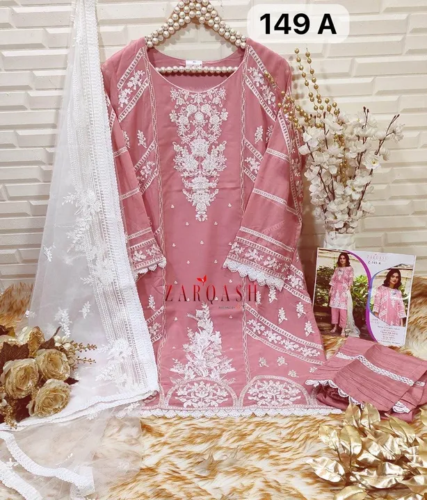 *ZARQASH®️ READYMADE Collection*

*D.no :- Z 149 ( 4 colour )* 

With *Supirier Quality uploaded by Ayush fashion on 9/5/2023