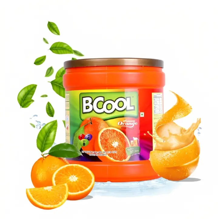 BCOOL Orange Instant Drink Mix, Energy Drink Mix 2.5kg(Make150 glasses).Make Juice, Lassi uploaded by business on 9/5/2023