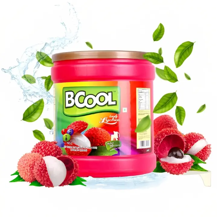 BCOOL Lychee Instant Drink Mix, Energy Drink Mix 2.5kg(Make150 glasses).Make Juice, Lassi uploaded by business on 9/5/2023