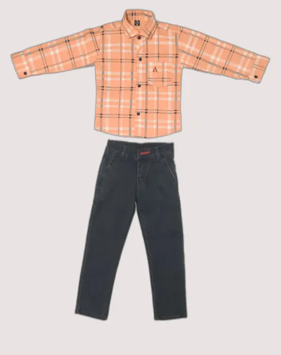 Kids shirts and jeans pant set  uploaded by business on 9/5/2023